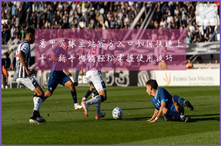 意甲买球主站官方入口如何快速上手，新手也能轻松掌握使用技巧