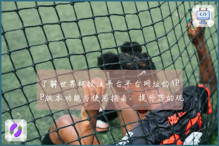 了解世界杯投注平台平台网址的APP版本功能与使用指南，提升您的观赛体验